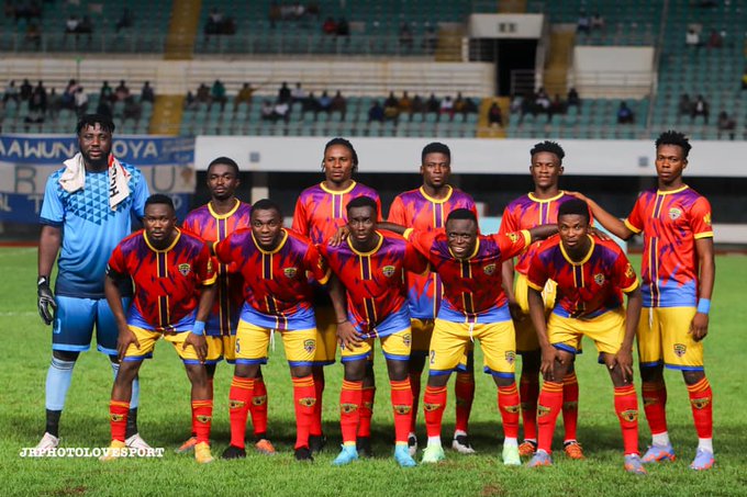 Hearts of Oak defender Michael Ampadu reacts after defeat on his debut against Real Tamale United