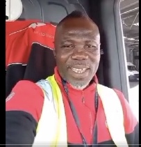 Former Asante Kotoko captain Joe Hendricks now a truck driver in UK; calls himself an expert in packaging boxes