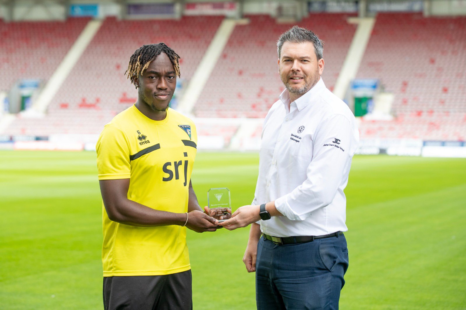 Ghana’s Ewan Otoo named Dunfermline Athletic Player of the Month for August