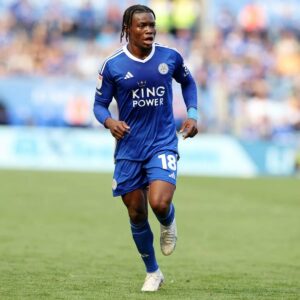 Ghana forward Fatawu Issahaku reacts to Leicester City’s big win against Southampton