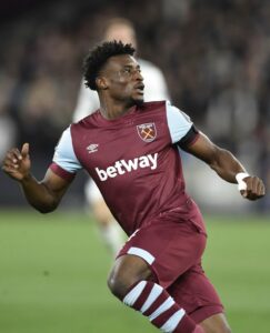Ghana star Mohammed Kudus features for West Ham in defeat to Liverpool
