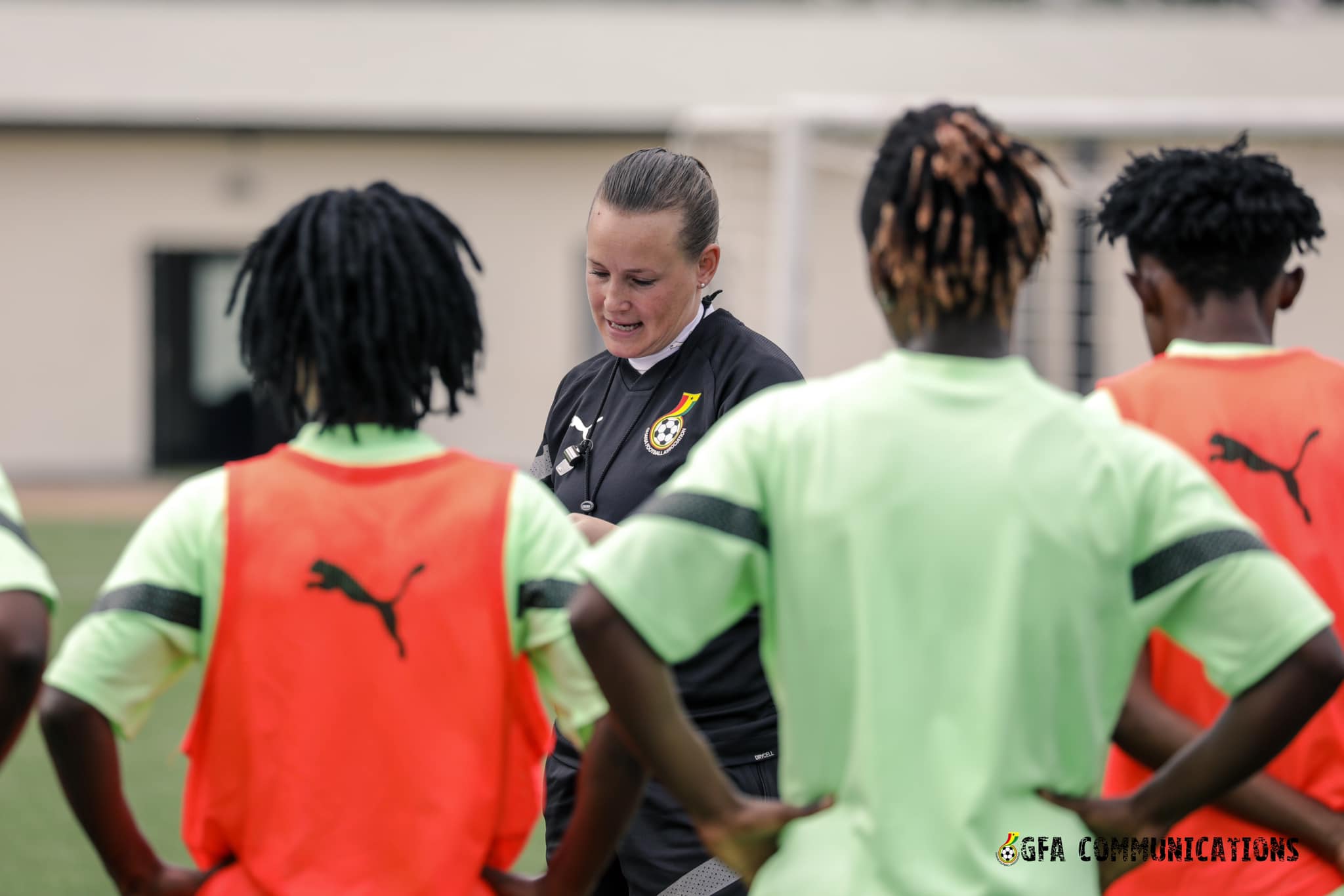 PICTURES: Black Queens train ahead of WAFCON qualifier game against Rwanda
