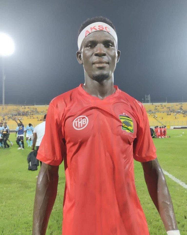 Nurudeen Mohammed Yussif named man of the match in Asante Kotoko's goalless draw with Heart of Lions