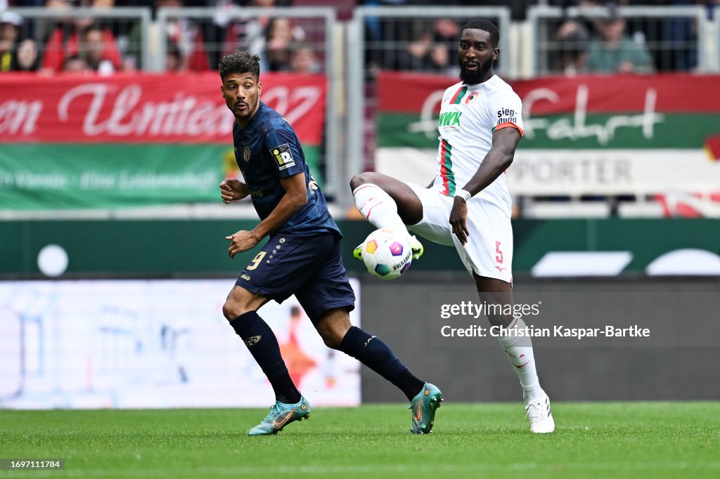 Unhappy Augsburg defender Patric Pfeiffer is looking for a new club