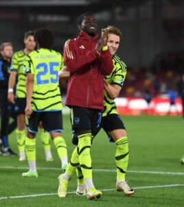 Ghanaian teenager Charles Sagoe Jr revels in debut Arsenal appearance
