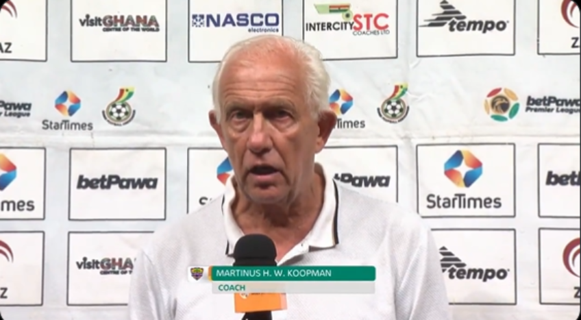 We are disappointed with the result against RTU - Hearts of Oak coach Martin Koopman
