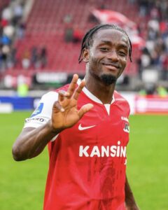 Ghanaian winger Ibrahim Sadiq marks AZ Alkmaar debut in win over Sparta Rotterdam