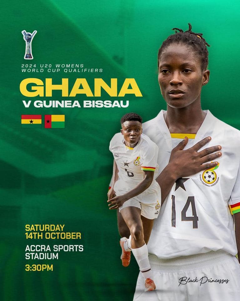 Live Stream: Black Princesses vs Guinea Bissau