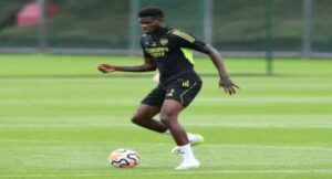 Ghana star Thomas Partey resumes training at Arsenal after injury recovery