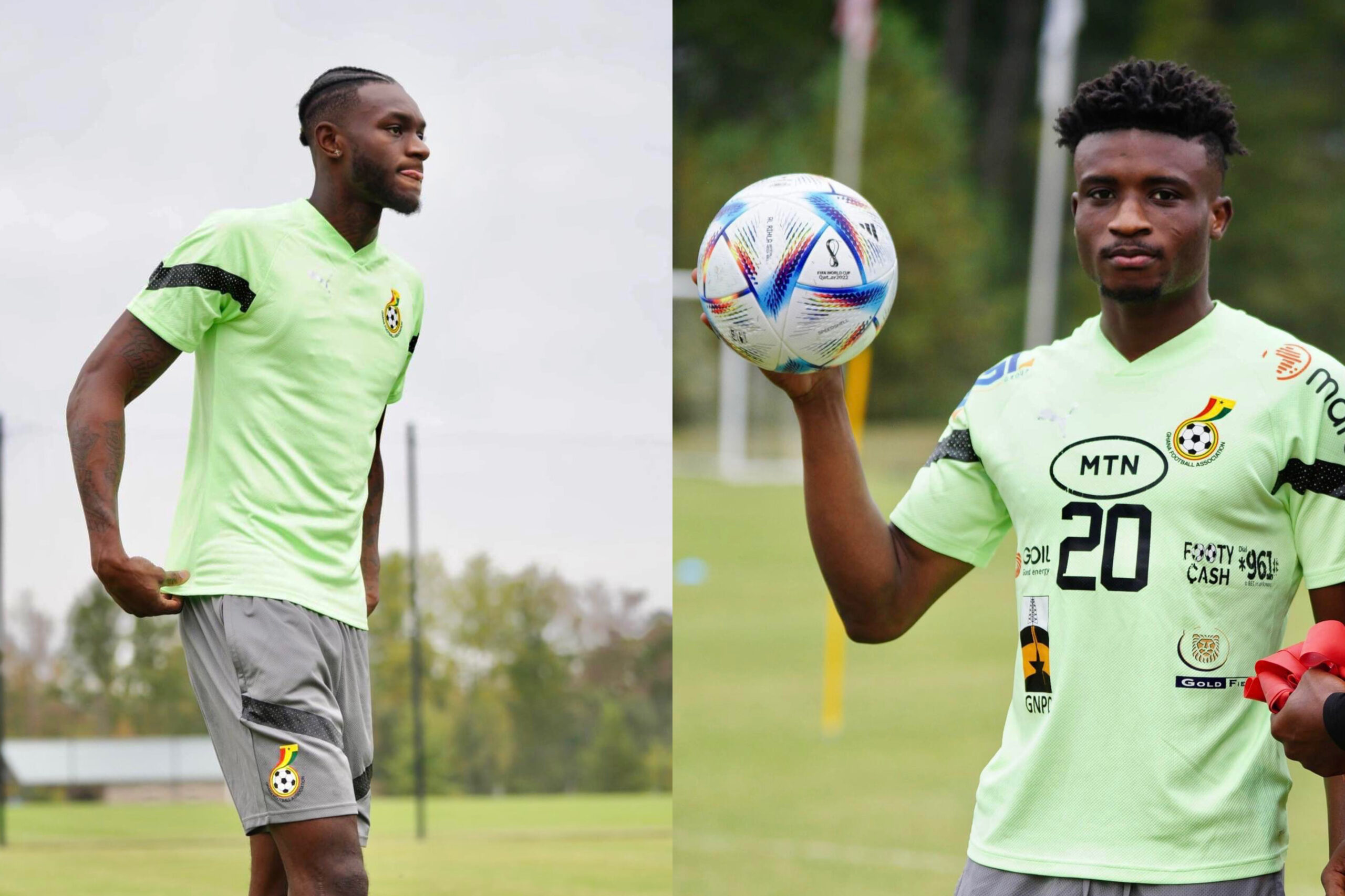 Mohammed Kudus and Jerome Opoku joins Black Stars camp ahead of USA, Mexico games