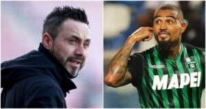 Kevin-Prince Boateng describes Roberto De Zerbi as the best coach in the world