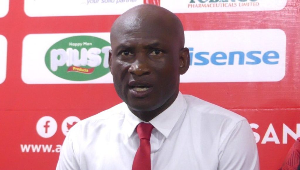 Asante Kotoko coach Prosper Ogum slams referee's performance in their defeat to Nsoatreman