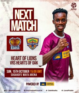 2023/24 Ghana Premier League Week 5: Heart of Lions v Hearts of Oak preview