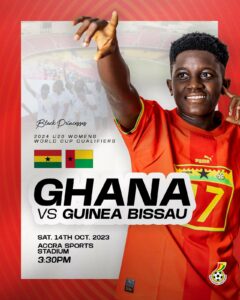 FIFA U20 Women’s World Cup qualifiers: CAF appoints Benin referees to handle Ghana vs Guinea Bissau second leg