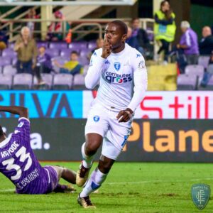 Ghana winger Emmanuel Gyasi scores to seal 2-0 win for Empoli over Fiorentina