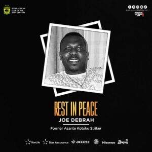 ‘There are no words to describe our sadness’ – Asante Kotoko mourns Joe Debrah
