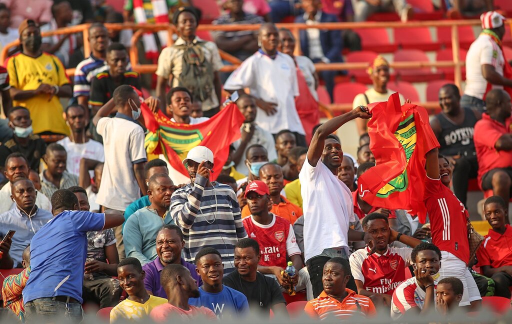 Just over 5,000 fans attended Kotoko’s 1-1 draw with Karela United at Baba Yara Sports Stadium