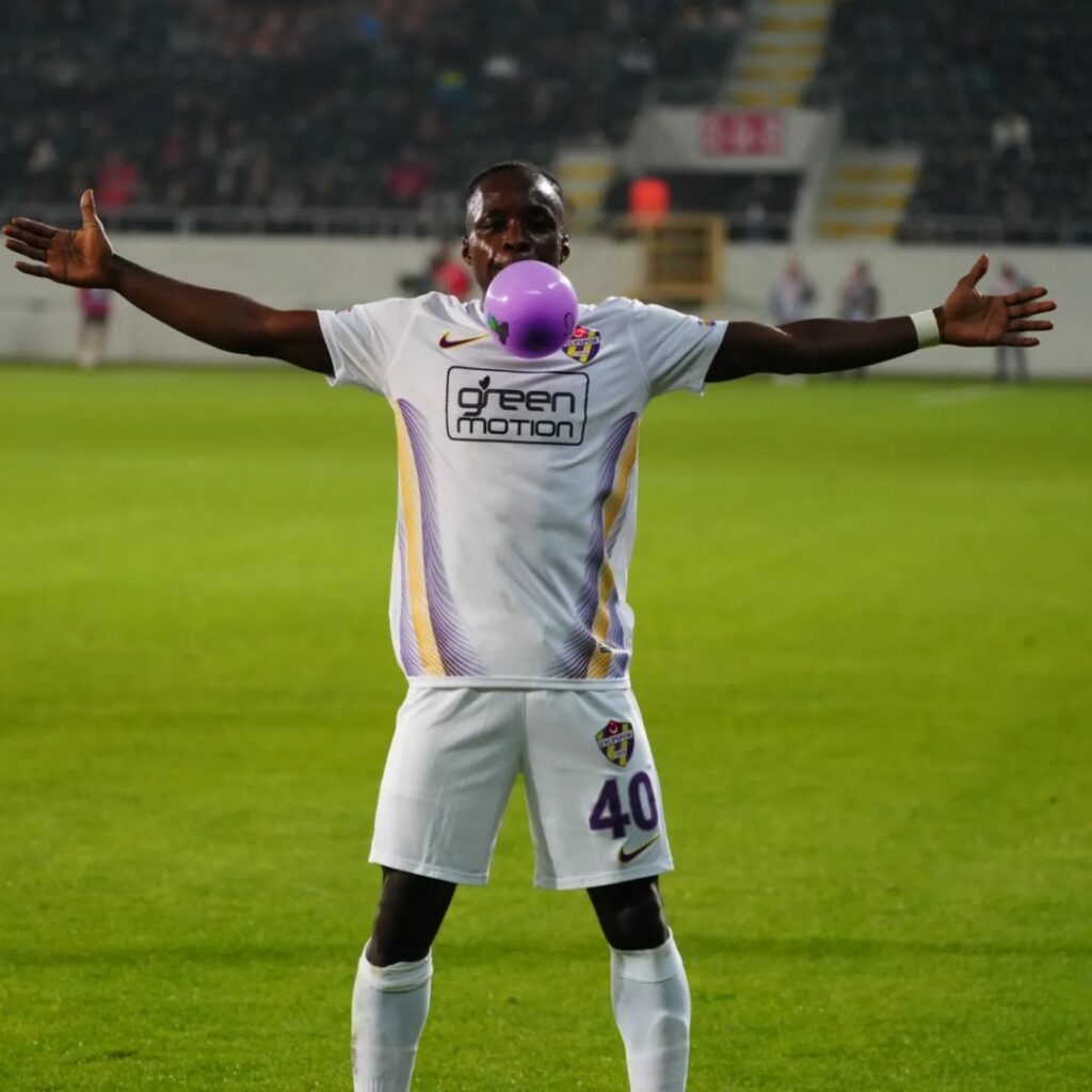 Prince Ampem scores and grabs assist for Eyupspor against Corum FK