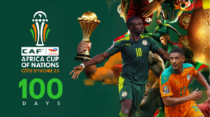 100 Days countdown to the biggest event on African soil: TotalEnergies CAF Africa Cup of Nations, Cote d’Ivoire 2023