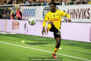 Ghanaian midfielder Michael Baidoo nets brace for Elfsborg in big win over AIK