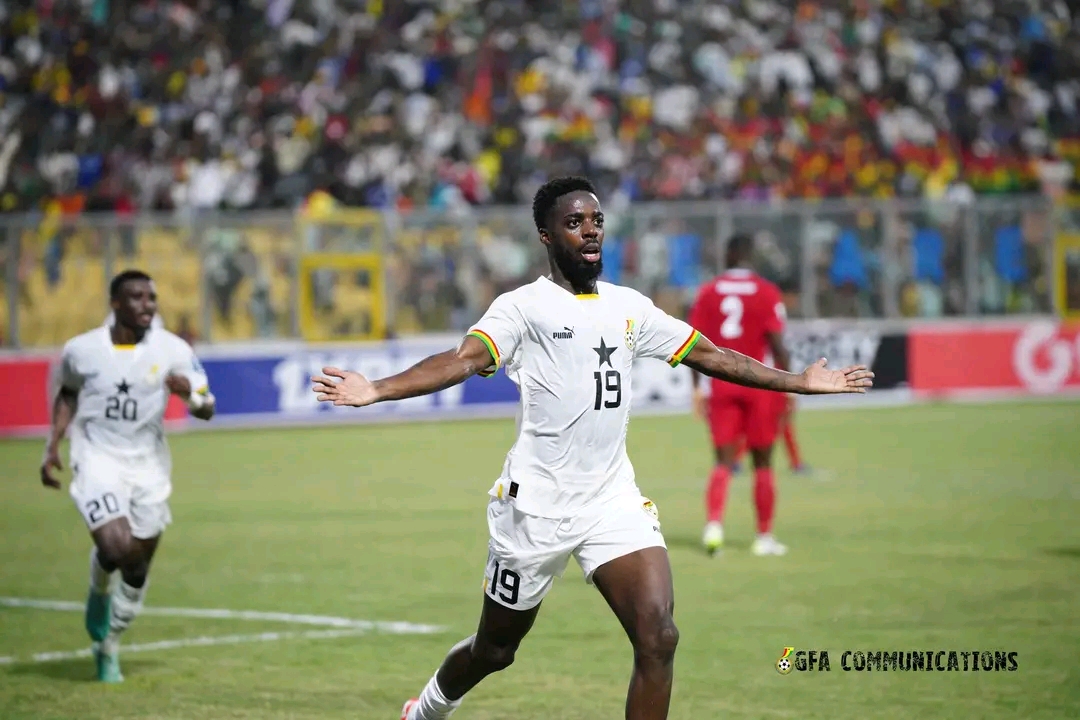 Inaki Williams scores first goal for Ghana against Madagascar