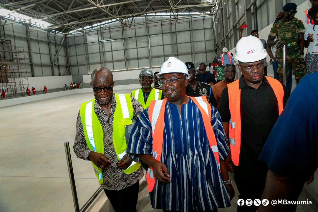 Construction of sports facilities for the African Games is a deliberate effort towards providing additional infrastructure to propel sports development - Vice President Dr. Mahamudu Bawumia