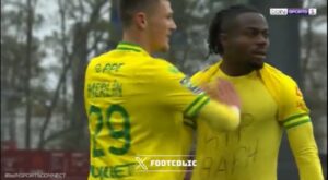 Nigeria’s Moses Simon dedicates goal for Nantes against Metz to late Ghana striker Raphael Dwamena