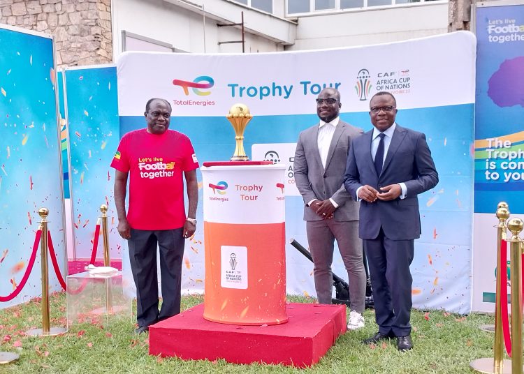 2023 Africa Cup of Nations trophy unveiled in Ghana by CAF and TotalEnergies