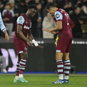 VIDEO: Ghana star Mohammed Kudus scores 4th goal as West Ham player with a smart finish against Arsenal