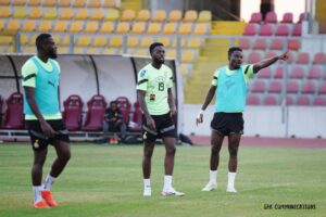 PHOTOS: Black Stars hold first training session in Kumasi ahead of Madagascar game