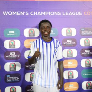 Ampem Darkoa Ladies’ Comfort Yeboah named WoTM after a fine display against AS FAR Club