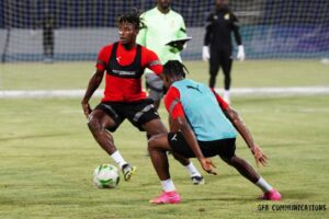 PHOTOS: Black Stars train for the last time ahead of Comoros game on Tuesday