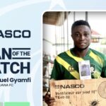 Emmanuel Gyamfi named Man of the Match after brace in Aduana’s win over Bibiani GoldStars