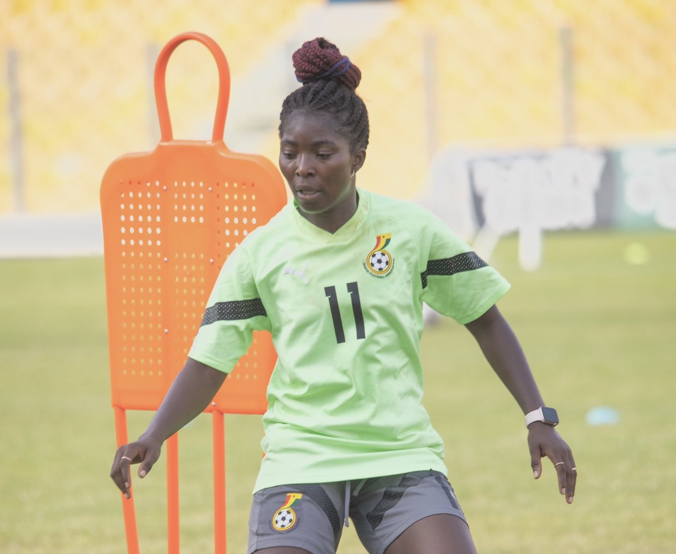 We all want to play at the 2024 WAFCON – Black Queens midfielder Jennifer Cudjoe