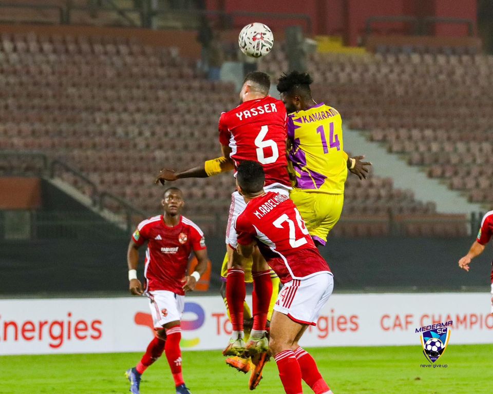 2023/24 CAF Champions League: Medeama beaten 3-0 by Al Ahly SC