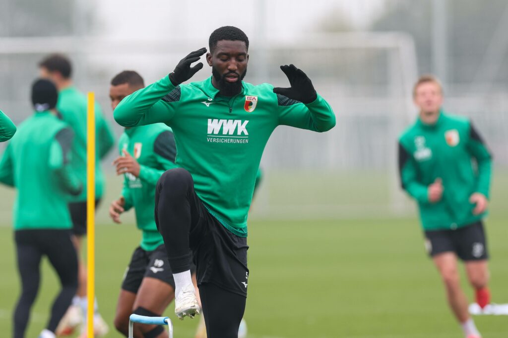 Ghanaian defender Patric Pfeiffer makes progress, nears return to FC Augsburg training
