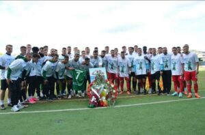 Albanian side Egnatia pays tribute to late Ghana striker Raphael Dwamena after returning to action