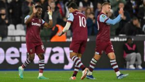 Mohammed Kudus rallies West Ham teammates to focus on Wolves clash after Europa League success