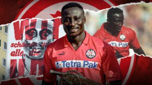 Tony Yeboah's anti-racism message amplified by mural in Frankfurt and still relevant in the city where he is a legend