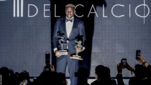 Nigeria striker Victor Osimhen wins Italian players' player of the year award