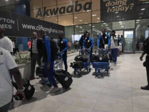 PHOTOS: Namibia arrive in Ghana for pre-tournament camping – 2023 Africa Cup of Nations