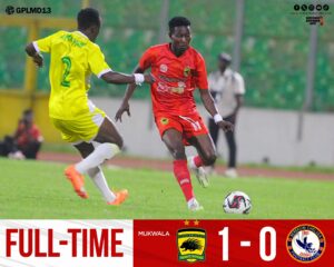 2023/24 Ghana Premier League Week 13: Kotoko beat Berekum Chelsea to win third consecutive game