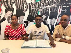 Ghanaian teenager Mike Aidoo signs four-year contract with Inter Milan