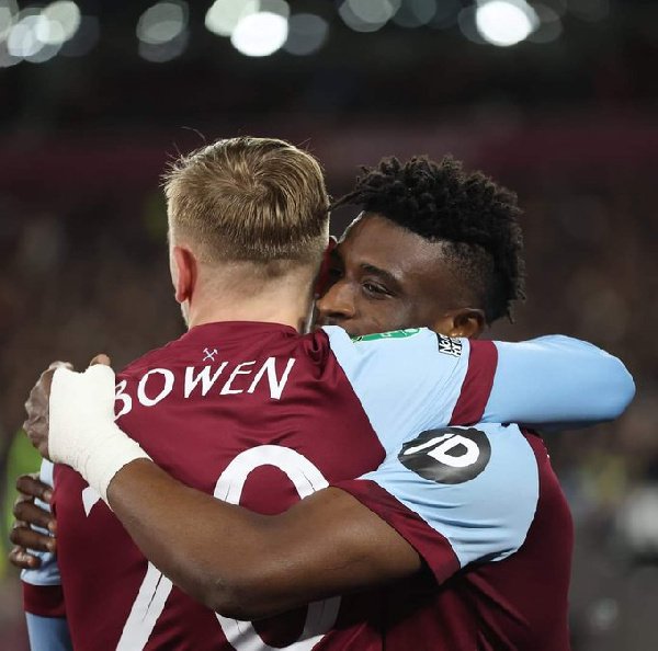 ‘We keep pushing and helping each other’ - Mohammed Kudus on West Ham teammate Jarrod Bowen