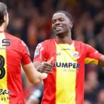 Ghanaian defender Jamal Amofa scores in Go Ahead Eagles draw with Excelsior