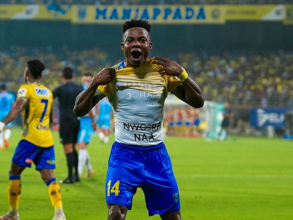 Kwame Peprah named in India Super League team of the week