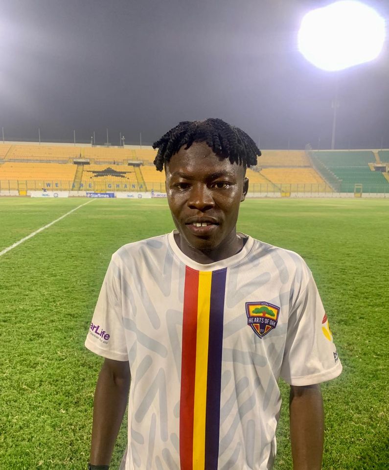 Salifu Ibrahim named man of the match in Great Olympics goalless draw with Hearts of Oak