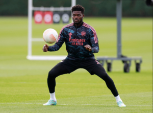 Thomas Partey has not joined first-team training – Arsenal coach Mikel Arteta