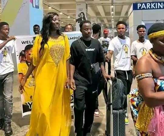 Ghana’s Yaw Yeboah receives heroic welcome home after MLS Cup triumph
