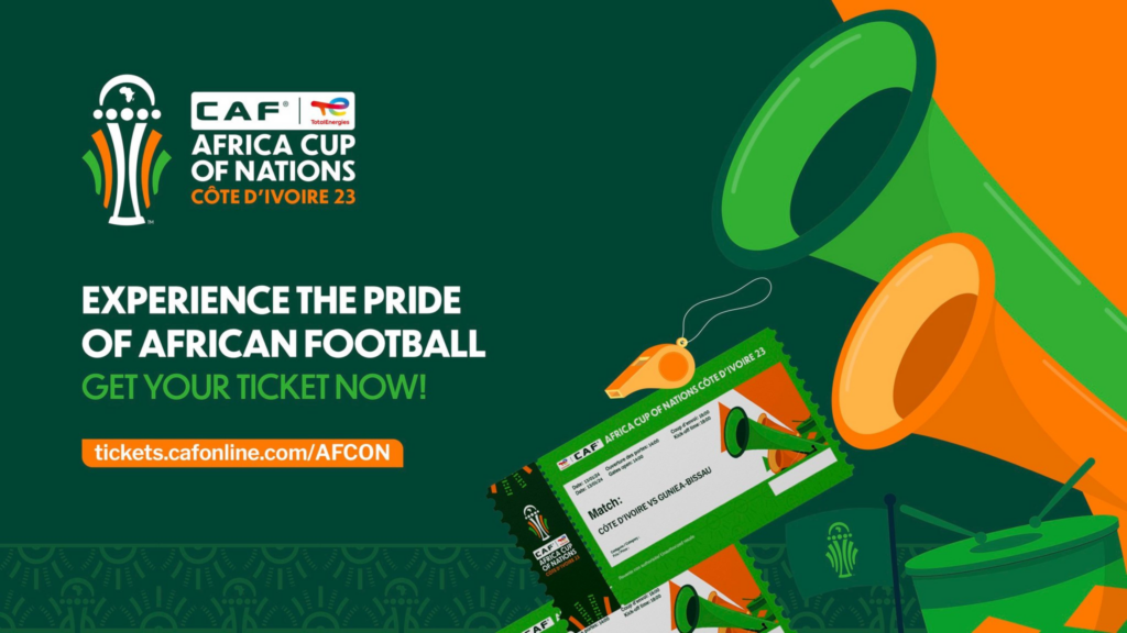 CAF begins selling Afcon Cote d'Ivoire 2023 tickets over the counter
